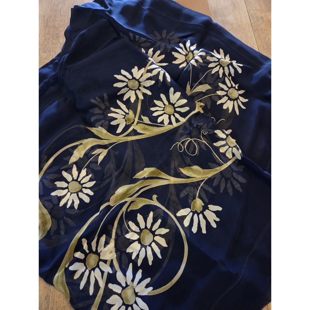 NIB Coach floral scarf - Picture 3 of 6